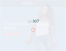 Tablet Screenshot of options360.org